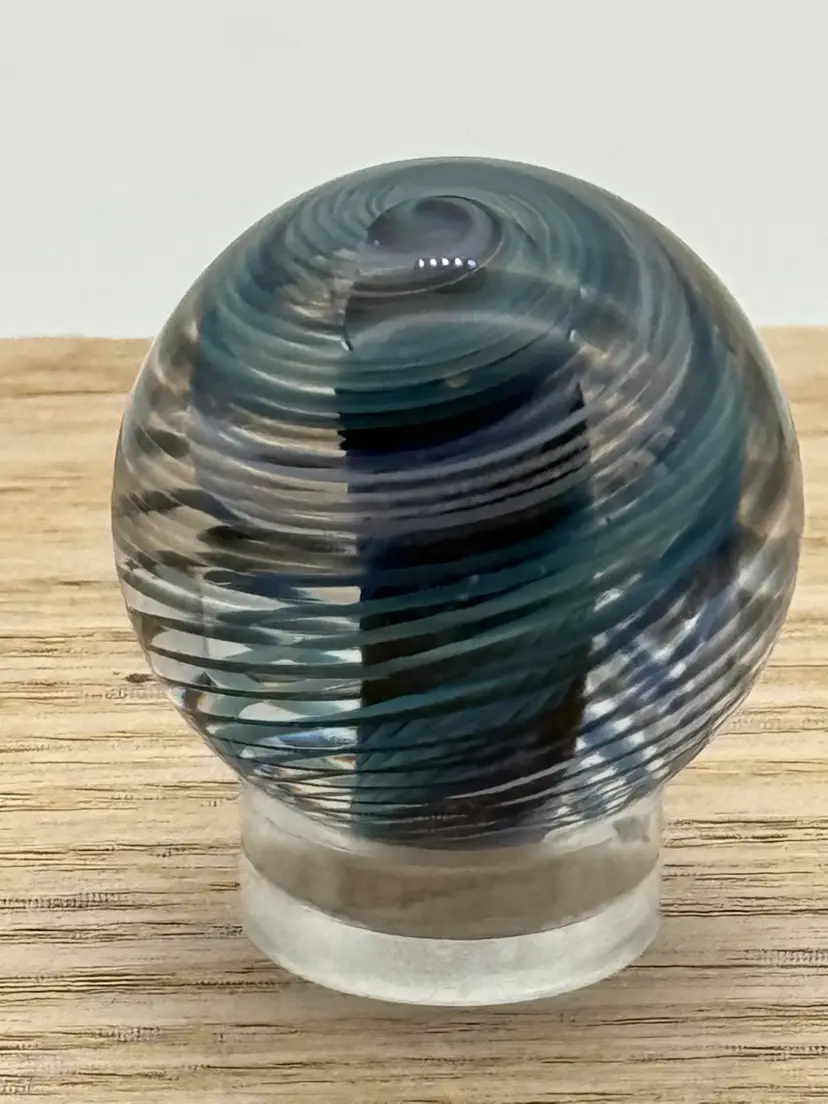 🧬 Global Glassworks Ben Birney “DNA” 🧬 Art Glass Marble