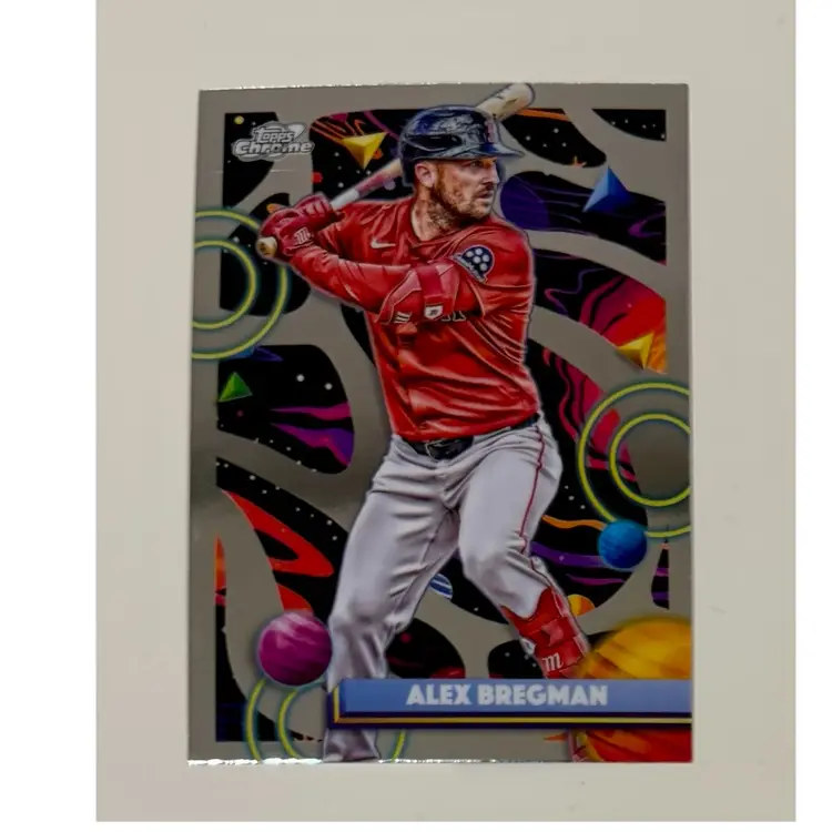 Alex Bregman Cosmic Chrome Boston Red Sox
