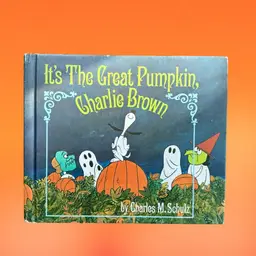 1967 Vintage IT'S THE GREAT PUMPKIN CHARLIE BROWN | HC Book FIRST Edition