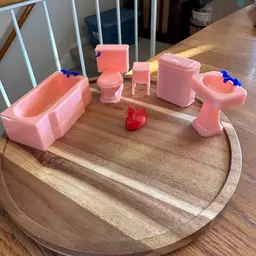 #02 Vintage A Renwal Product Dollhouse Furniture