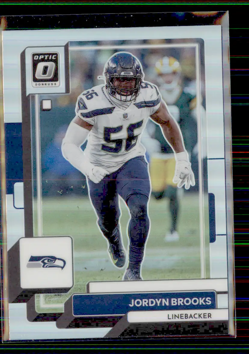 Jordyn Brooks 2022 Donruss Optic Holo Silver #181 - Seattle Seahawks - (130-337)