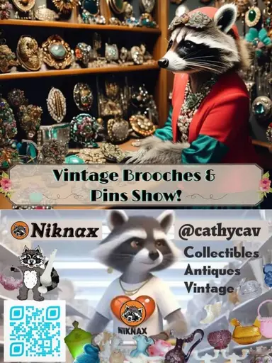 Brooches, Clips & Pins