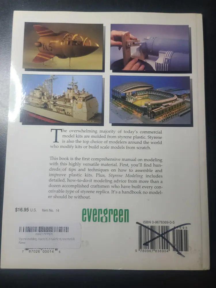 Styrene Modelling manual by Evergreen Scale Models