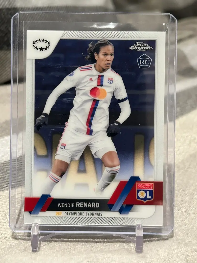 Wendie Renard RC - 22/23 Topps Chrome UEFA Women’s Champions League