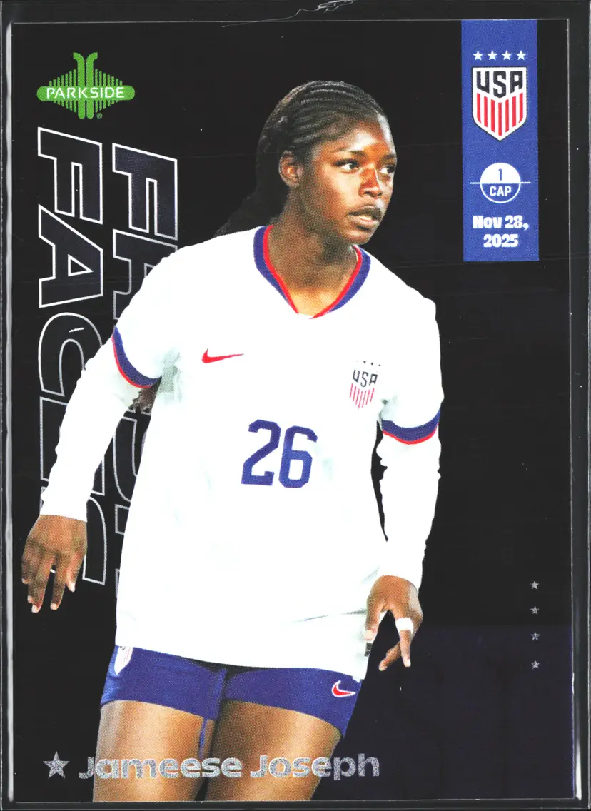 Jameese Joseph FOIL Soccer Card Parallel USWNT ~125 Made 2026 Fresh Faces