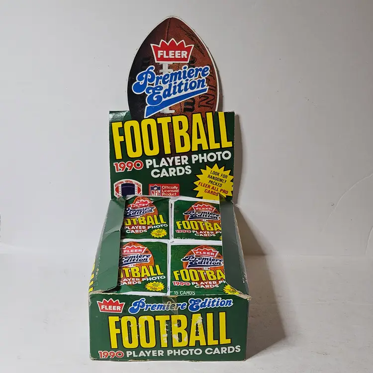 1990 Fleer Premiere Edition Football NFL 36 Packs