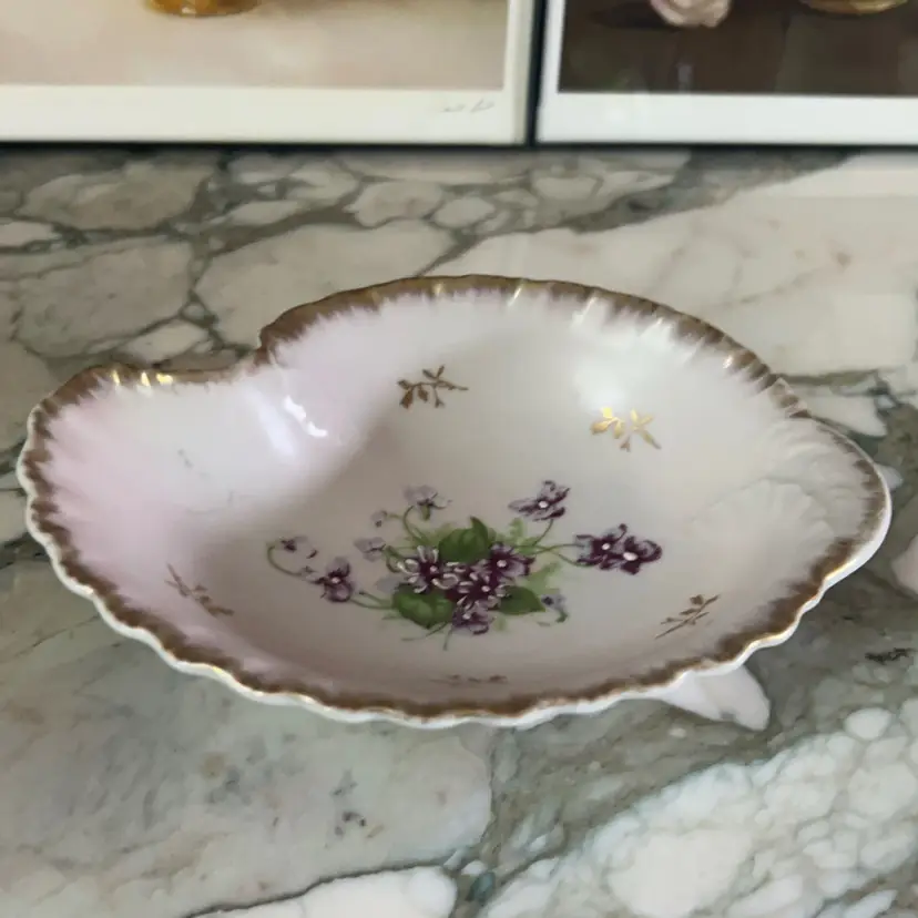 Vintage Lefton Porcelain Dish