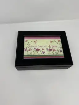 Music Box With Photo Frame
