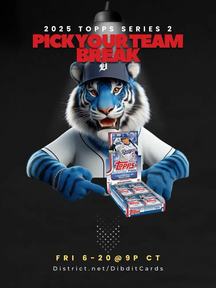 2025 Topps Series 2 Pick Your Team Rip! 1 Hobby Box