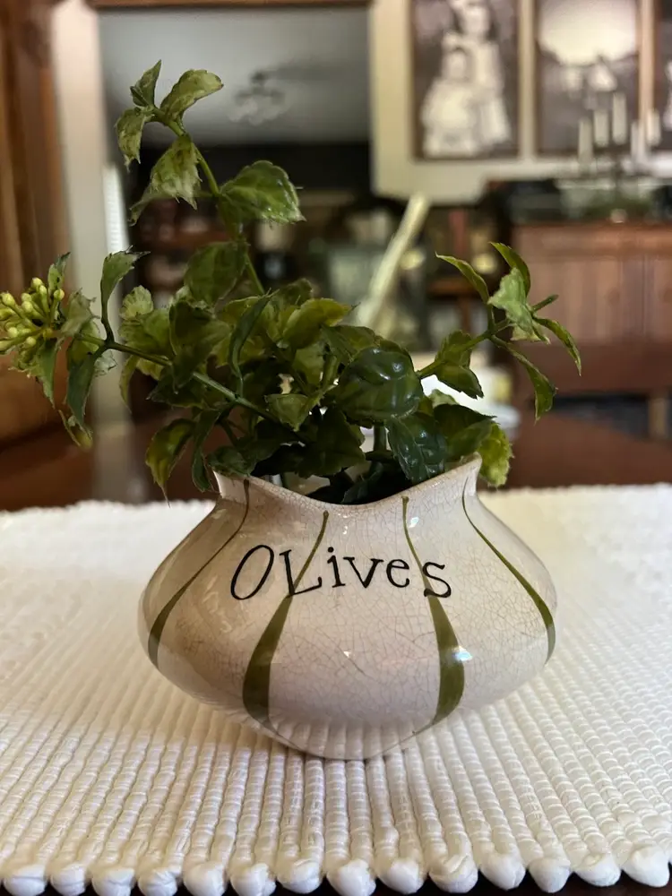 Vintage 1958 Holt Howard Pixie Condiment Jar- Bottom Only