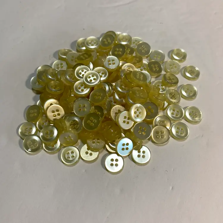 Vintage Yellow Buttons 1 oz.