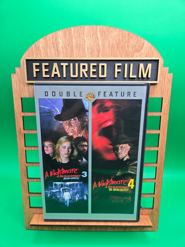 Nightmare on Elm Street 3 and 4 (DVD) cut on barcode