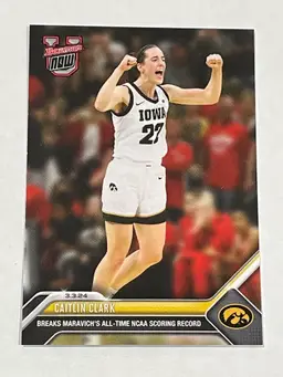 2023-24 Bowman U Now Basketball #61 - Caitlin Clark - Iowa Hawkeyes
