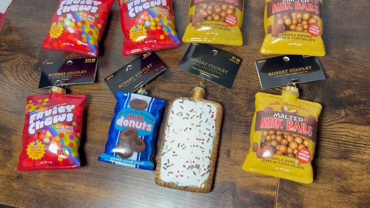 14 Assorted Robert Stanley Christmas Ornaments