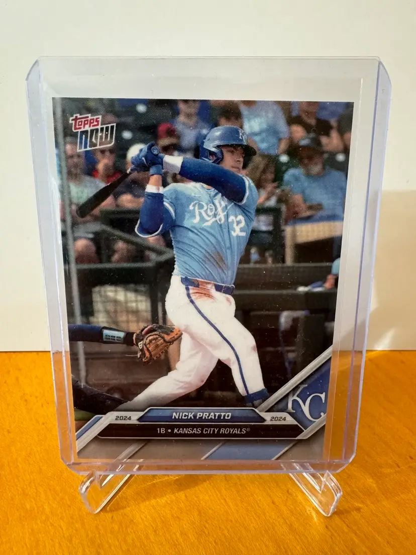 Nick Pratto 2024 Topps Now Road To Opening Day - Kansas City Royals