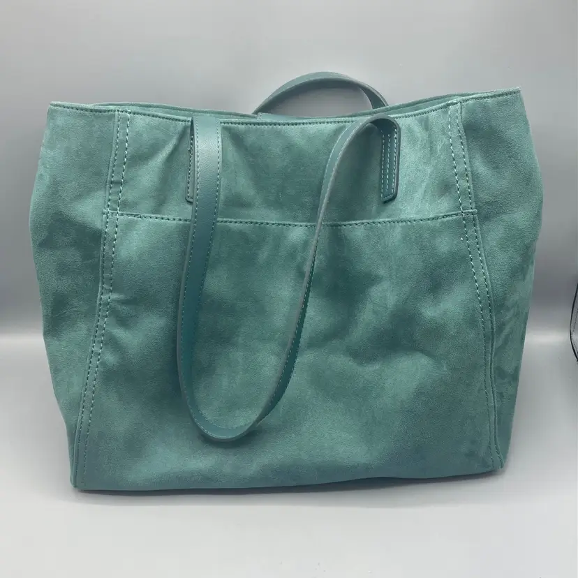 Sonoma Faux Suede Blue Purse