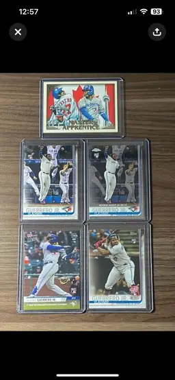 Vlad Guerrero Jr Rookie Lot. Toronto Blue Jays.