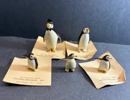 Hagen-Renaker Lot Penguin Family