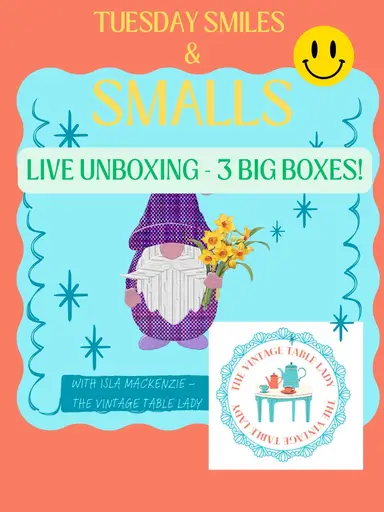 Auction Lot LIVE UNBOXING - Glass, Trinket Boxes & Treasures