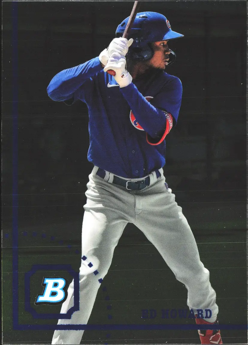 Ed Howard - 2022 Bowman Heritage Chrome Prospects #BHPC-32