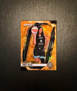 CS4 - Auc-18 / Angel Reese - 2024 Panini Prizm WNBA - Orange Ice Prizm / #147