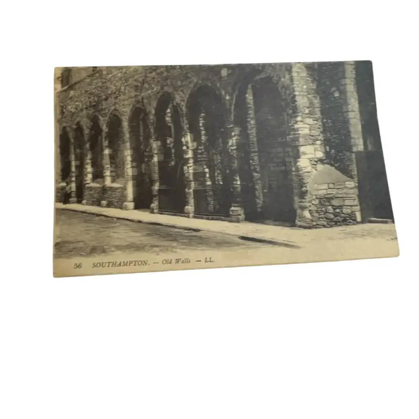 1910 Postcard Southampton “ Old Walls” UK Printed In France