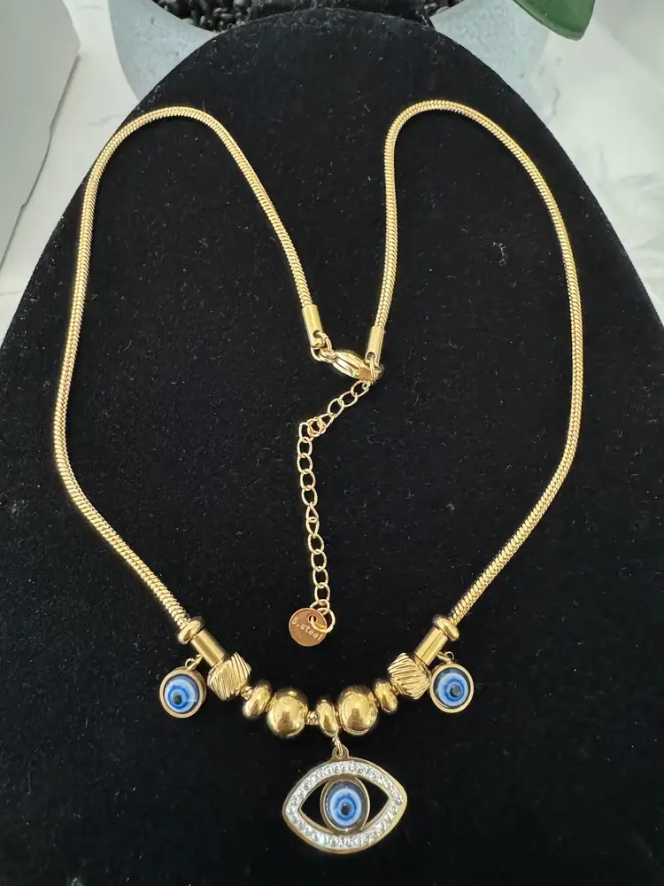 Eyes Pendant Necklace 