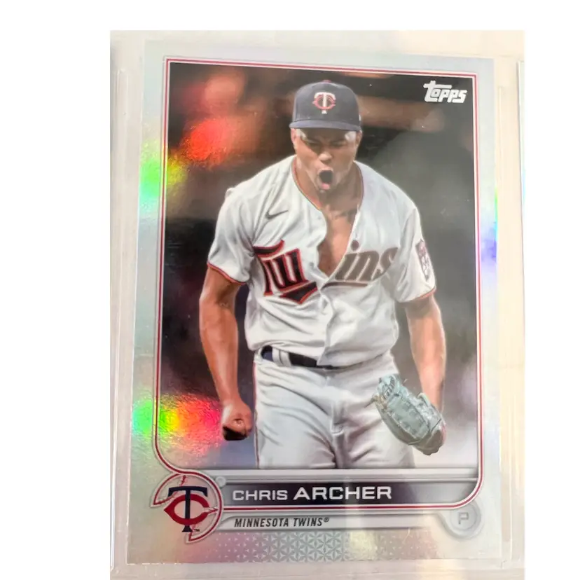 Chris Archer Rainbow Foil Minnesota Twins