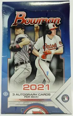 Bziddy's Breaks (01/24/26 #2): 2021 Bowman Baseball Jumbo HTA Box
