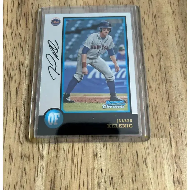 JARRED KELENIC RC Rookie  2018 Bowman Chrome Mets Mariners