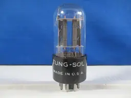 Tung Sol 6SN7GT Vacuum Tube Mouse Ears Copper Rods TV-7 Tested