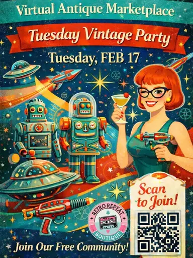 Tuesday Vintage Party Fun Recent Finds! 