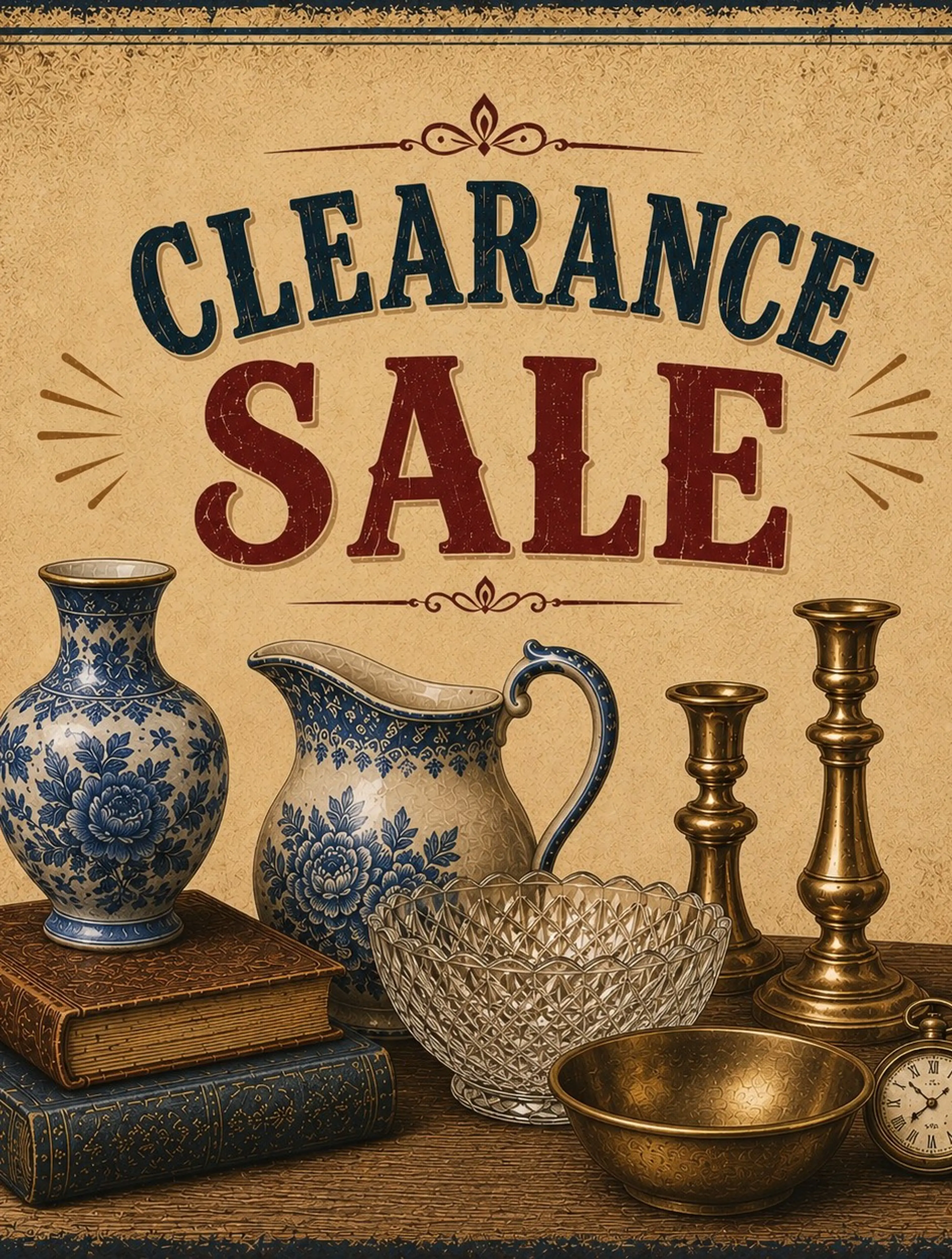 $5 Starts Clearance Auction w/Laura!
