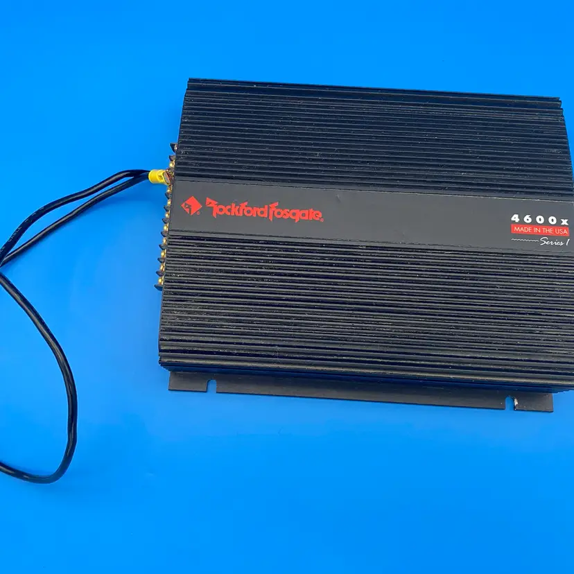 Rockford Fosgate Black 4600x Series 1 Amplifier Case