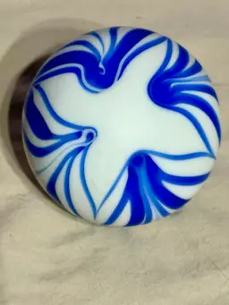 Terry Crider Signed Art Glass Paperweight