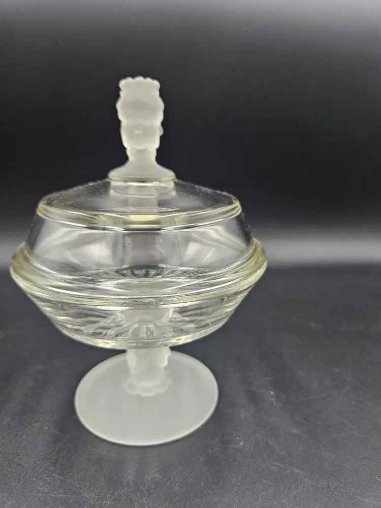 Duncan Miller Three Faced Lidded Dish Small