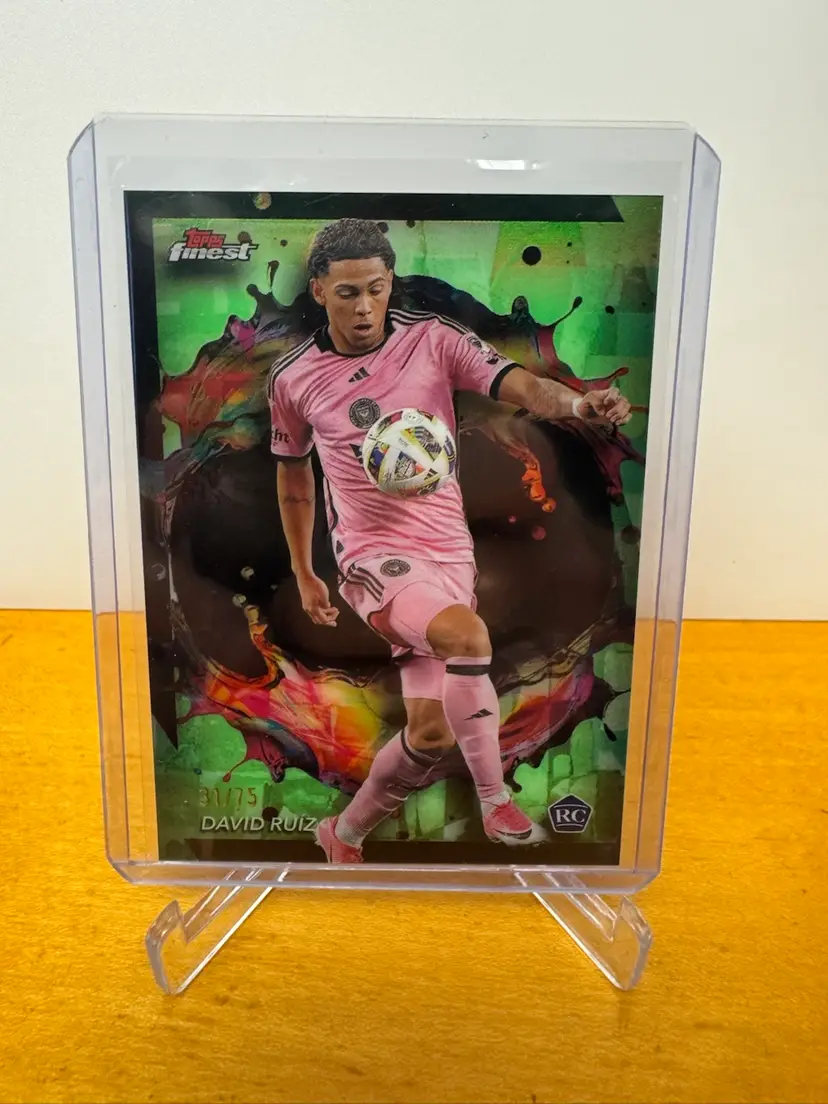 David Ruiz 2024 Topps Finest Rare Rookie 31/75 - Inter Miami