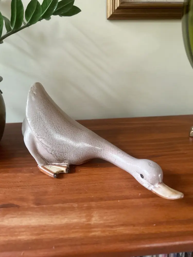 Vintage Decorative Goose Figure