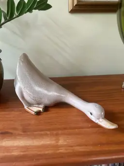Vintage Decorative Goose Figure