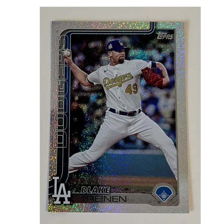 Blake Treinen Sandglitter Los Angeles Dodgers