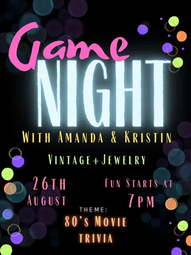 80s Trivia With Vintage Decor + Jewelry With Kristin!