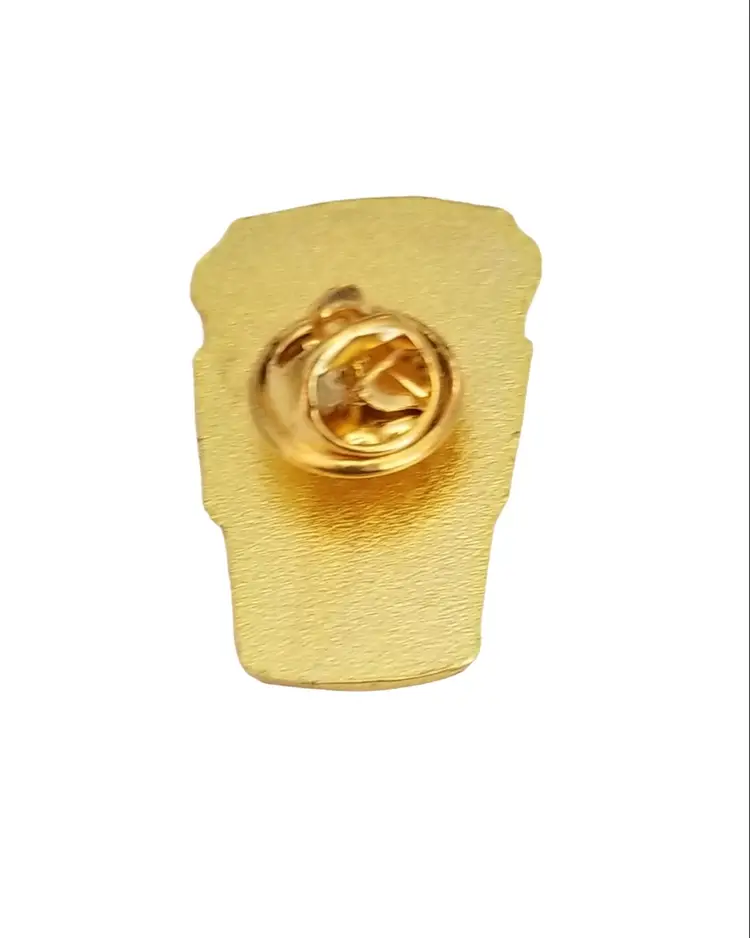 Mom Fuel Teal Blue Coffee Cup Pin, M362