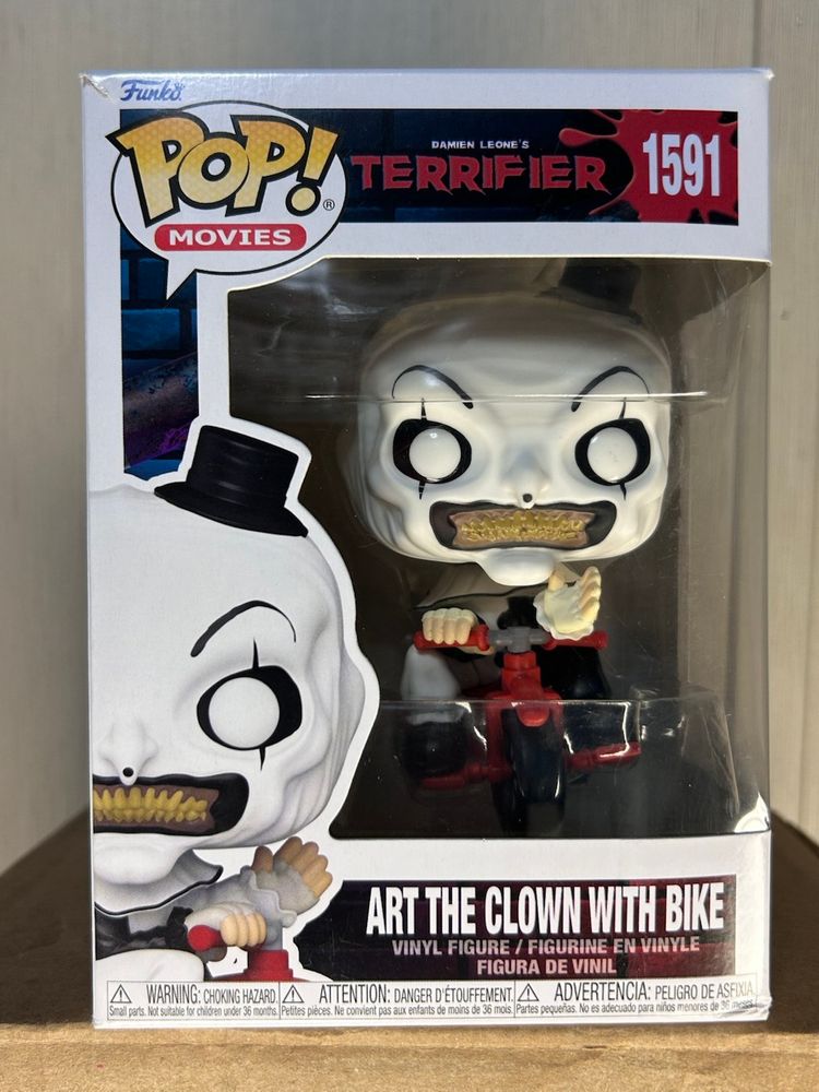 Art The Clown With Bike