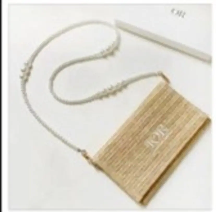 Dior Raffia Crossbody