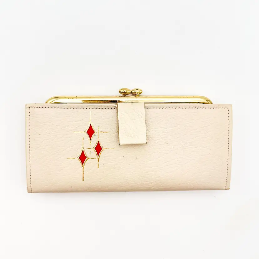 Enger Kress Vintage Cowhide Atomic Starburst Wallet B25