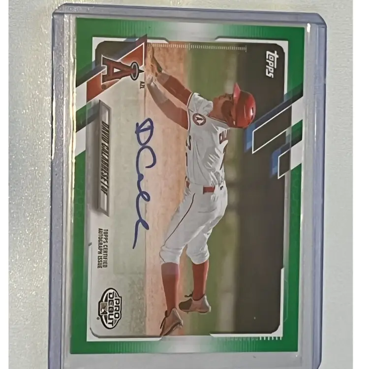 2021 Topps Pro Debut - David Calabrese Auto /99