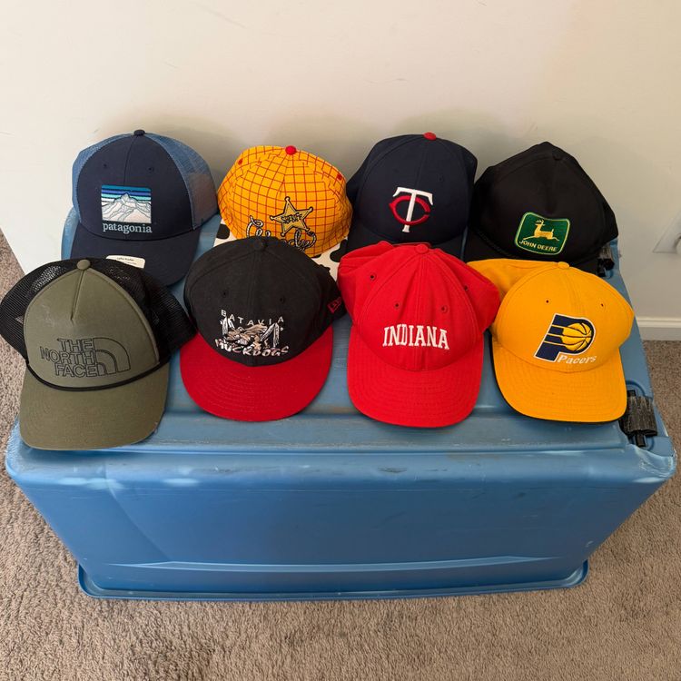 Premium Hat Lot Patagonia New Era NFL MLB Vintage