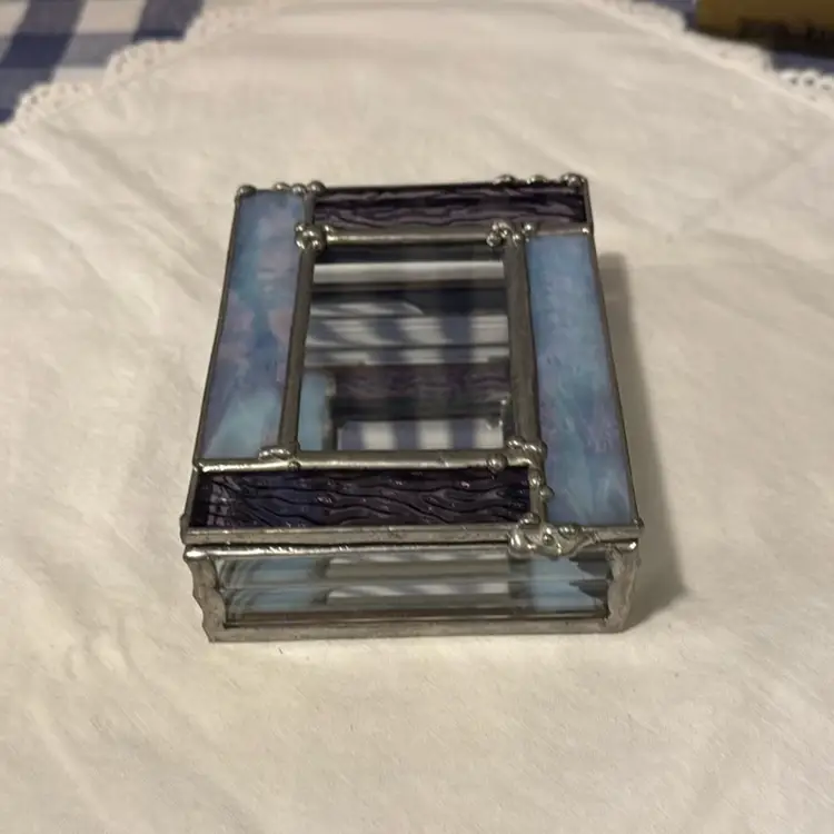 Donna Lillo Stained Glass Jewelry Box