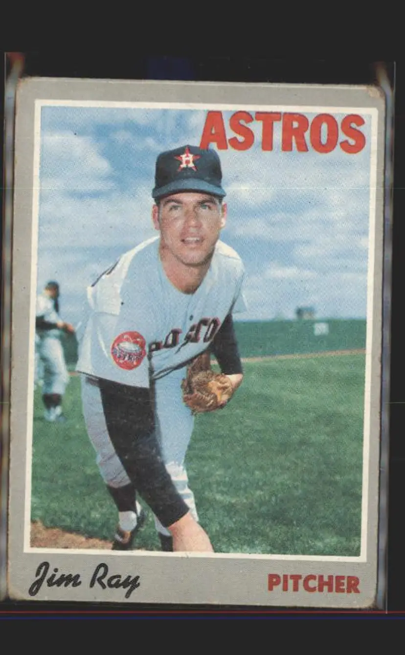 1970 Topps #113 Jim Ray - (137) - Houston Astros