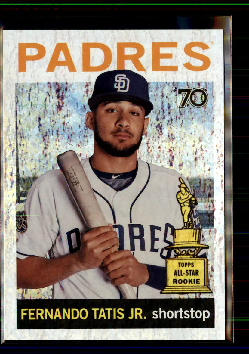 Fernando Tatis Jr. #/99 2021 Topps All-Star Rookie Cup Holofractor #25 - San Diego Padres - (151-58)